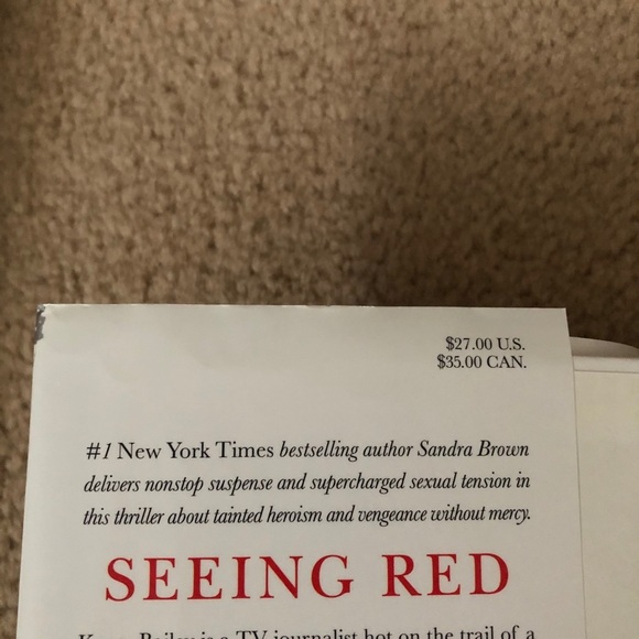 Sandra Brown -SEEING RED and TAILSPIN & LETHAL - Picture 3 of 14